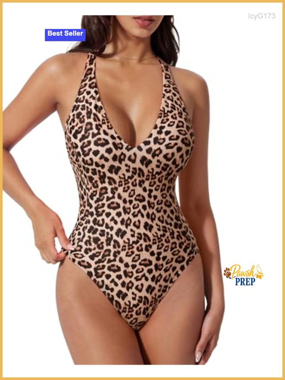 Sexy One Piece Swimsuit Tummy Control Backless V Neck Adjustable Spaghetti